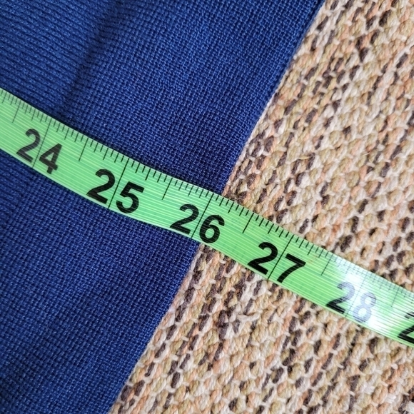 VINTAGE Color Block 100% Wool Sweater | size LARGE - Picture 3 of 7